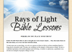 Rays of Light Bible Lessons